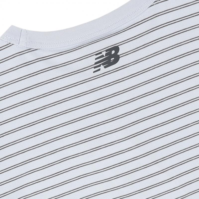 New Balance Women STripe T shirT Nbneg2w422