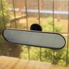 Car Interior Wide-Angle Flat Rearview Mirror with Suction Cup for Coaching