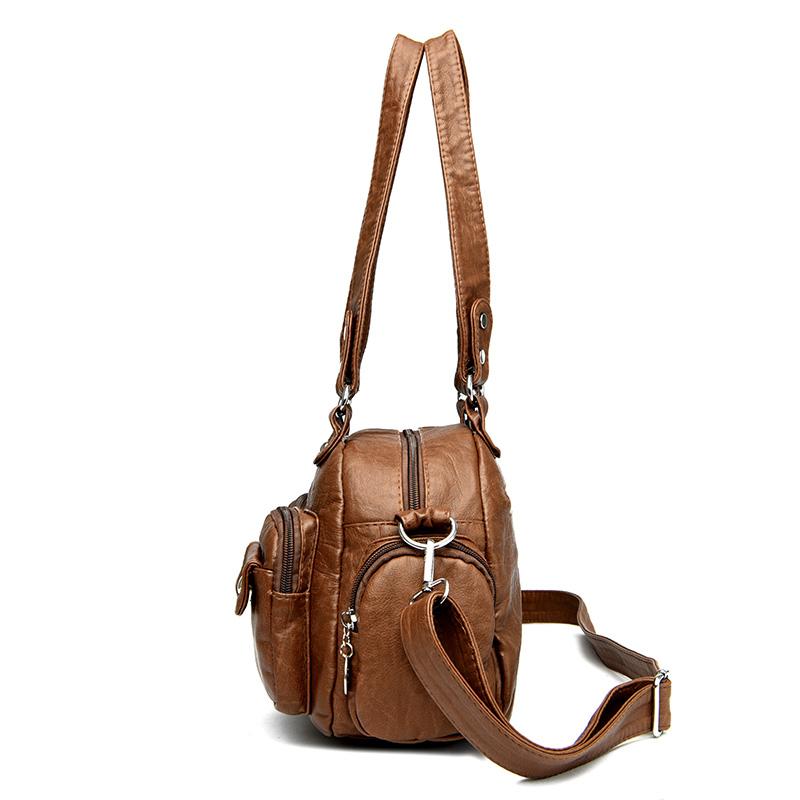 Women's Shoulder Bag Soft Leather Tote Bag Mother Bag