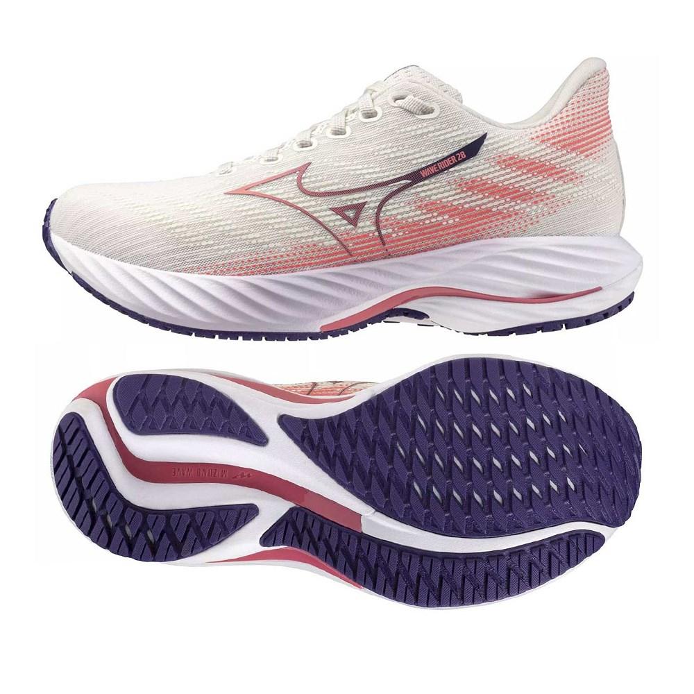Running Shoes Mizuno Beige Wave Rider 28
