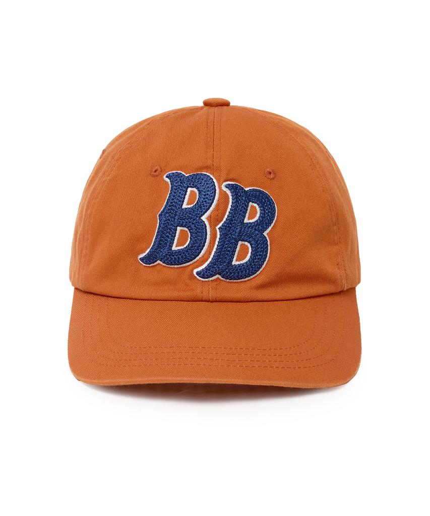 BROWNBREATH Garment Washing Round Visor Cap - Orange