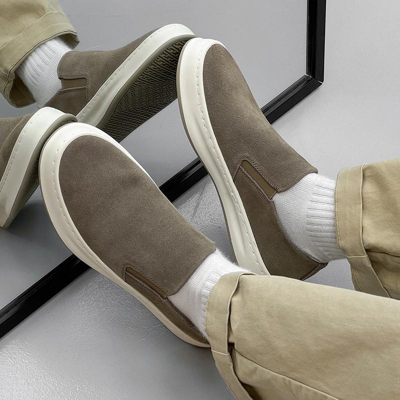 Fashion Brand Men Walking Shoes New Men's Casual Flats Allmatch Loafer Men Fashion Business Shoe Fashion Soft Sole Male Social Footwear