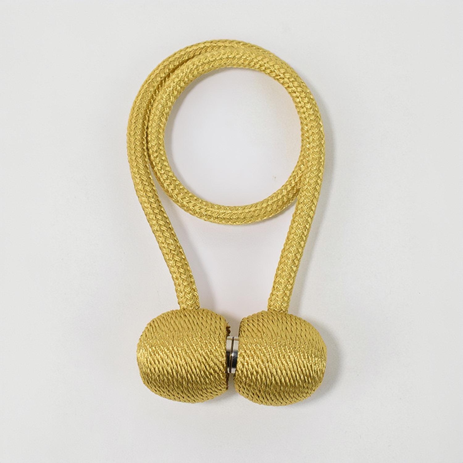 

Magnetic No-Drill Minimalist Curtain Tiebacks with Hanging Ropes and Balls Starting price: 10,000