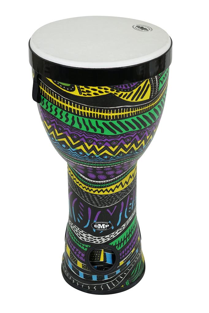 Suzuki GMP Kids Djembe Set 12 Inch 3 Size Set Smaller Djembe Can Be Stored In the Main Unit Purple GMND-AIR-17C 8, 10, Yellow, Green,