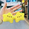 Cute Squeaky Little Star Plush Doll Keychain Fashion Schoolbag Ornament Gift