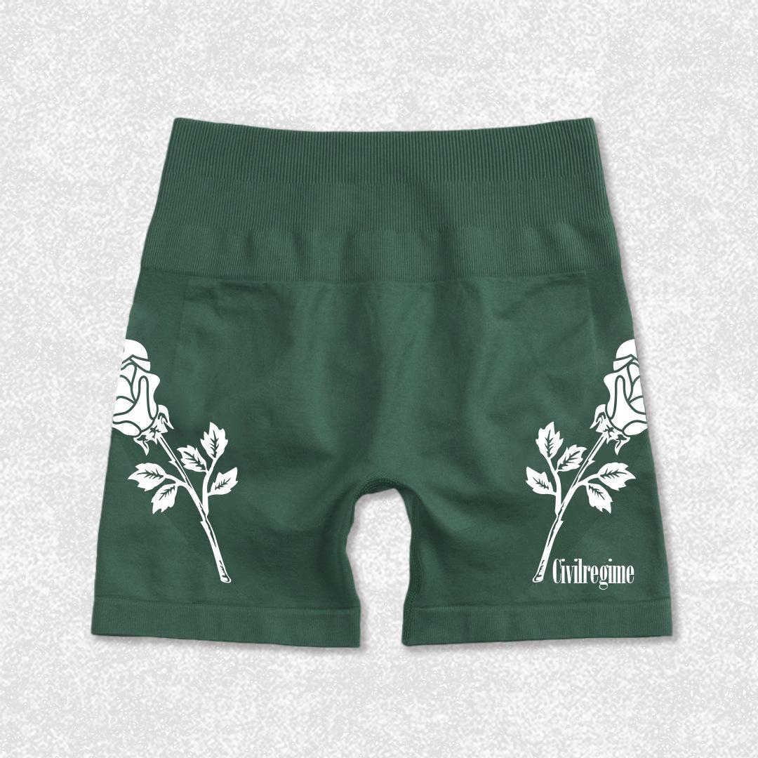 

В наличии Бесшовные шорты для йоги Civilregime с высокой посадкой, с эффектом пуш-ап, быстросохнущие L (Recommended 120-135 lbs)