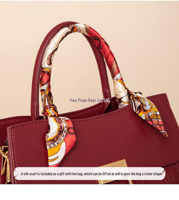 Red Women's Crossbody Handbag - Perfect Mom & Wedding Gift for Ladies, Ideal for Banquets & Birthdays