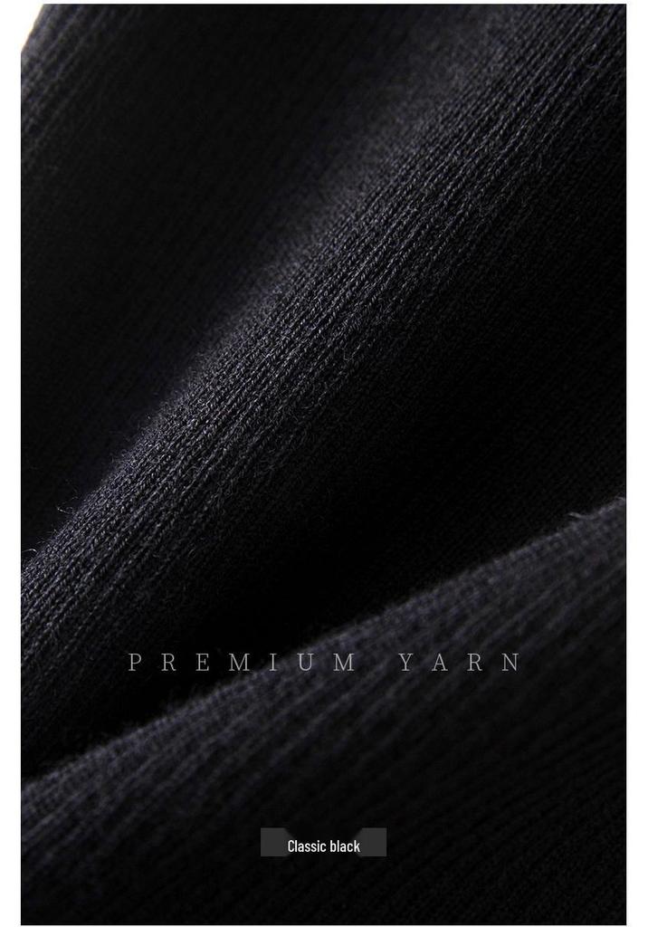Women's 100% Wool V-Neck Slim Fit Sweater, Long Sleeve Knit Pullover