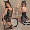 Sex underwear female passion transparent temptation suit sexy stockings garter one-piece masonry mesh uniform