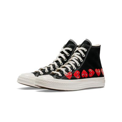 Converse Comme des Garçons Play Multi Rotes Herz Chuck Taylor All Star '70 High