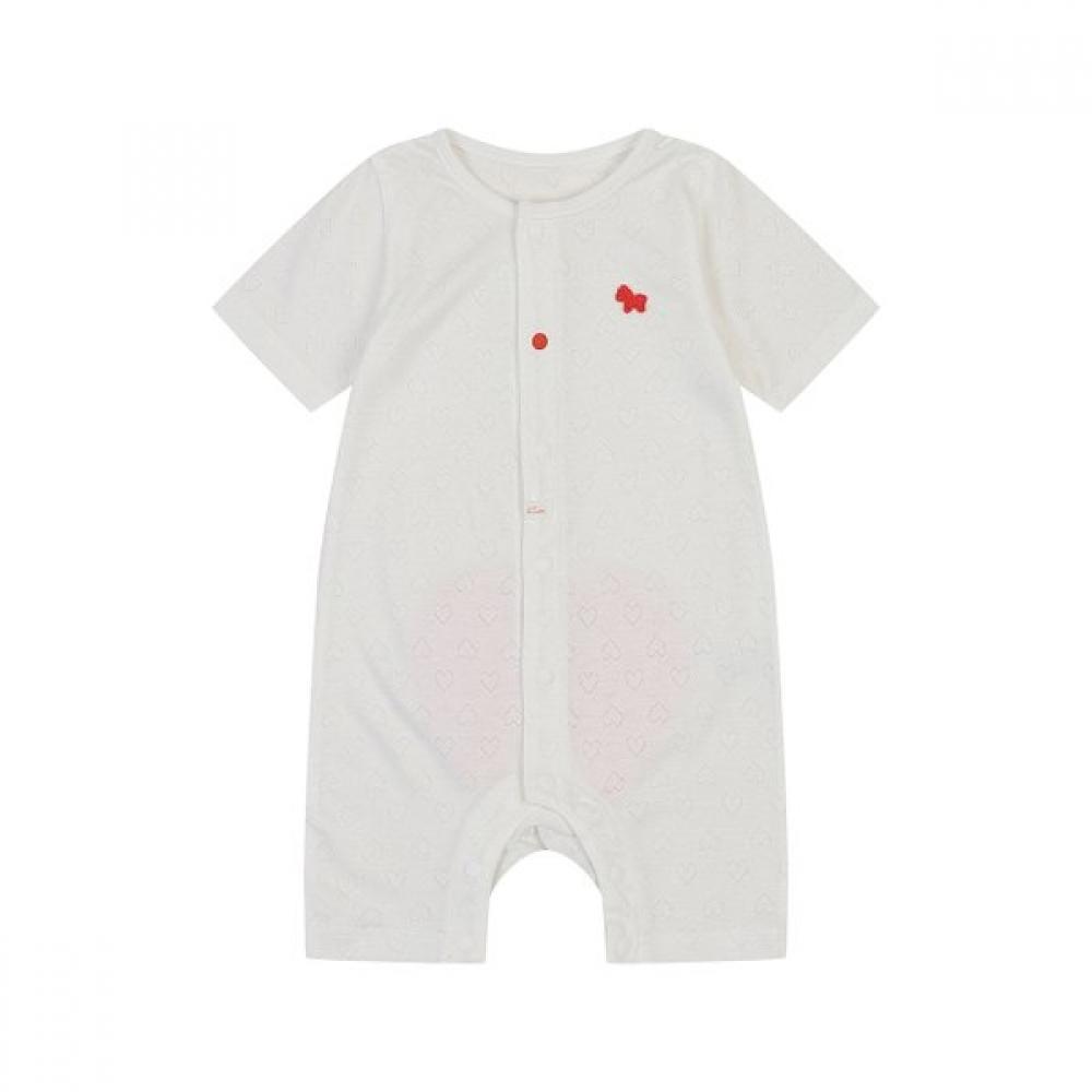 Ettoi Hati Slim57 Overall Summer New Product 07t3 17509 O/WHITE/6M