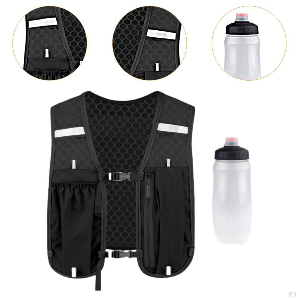 Rucsac de hidratare pentru alergători cu caracteristici reglabile, pentru activități în aer liber