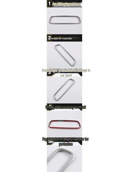 C-Class Rearview Mirror Trim: Decorative Ring for 17 C-Class Interior Mirror