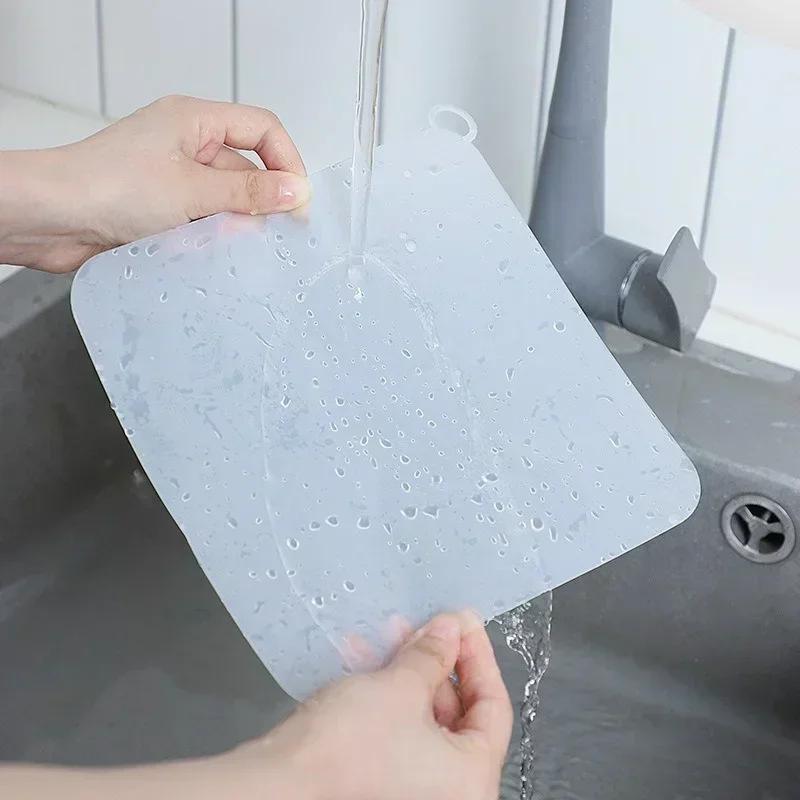 Silicone Floor Drain Deodorant Cover Bathroom Deodorant Insect-proof Seal Household Sewer Pipe Sink Antismell Floor Cover