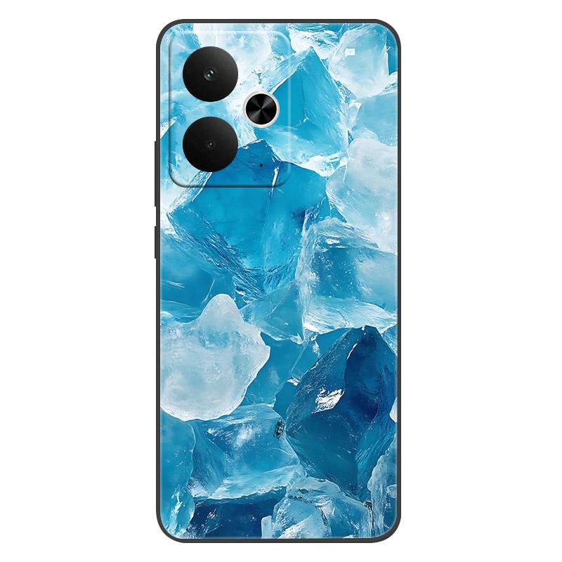 For Realme 14T Case Luxury Marble Painted Cover Silicone Case For Realme 14T RMX5078 Soft Bags Realme14T Bumper Shells Coque