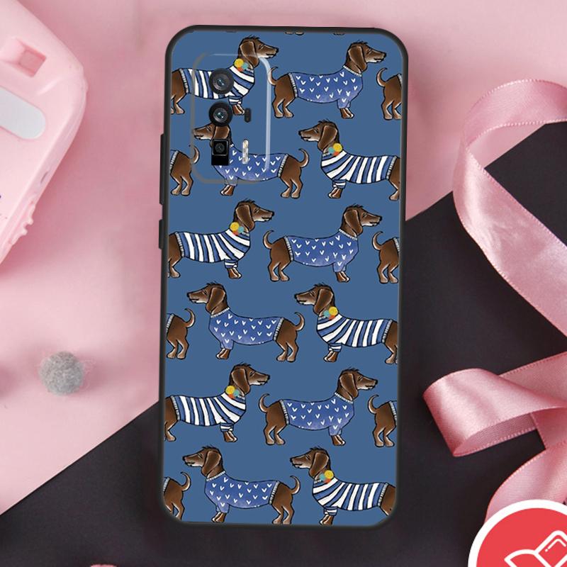 Dachshund Dackel Dog Case For POCO F6 X6 X3 X5 M6 Pro F3 F5 M5s Xiaomi 14 Ultra 13 12 Lite 11T 12T 13T Pro Cover