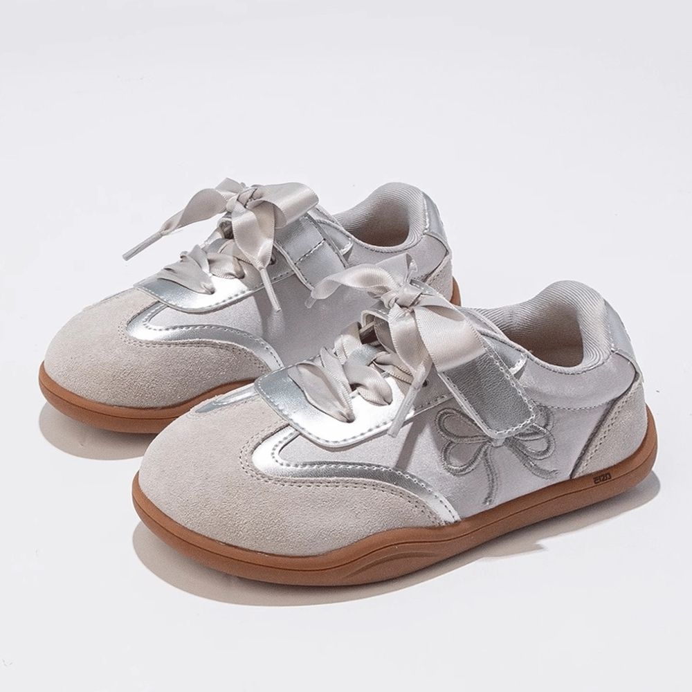 Children's Board Shoes Four Seasons Models Gold Casual Boys Girls Training Shoes Soft Kid Baby Sneakers
