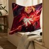 Anime F-Fullmetal Alchemist-MT Pillow Case Printing Pillowcase Living Room Sofa Cushion Cover Bedroom Room Decor