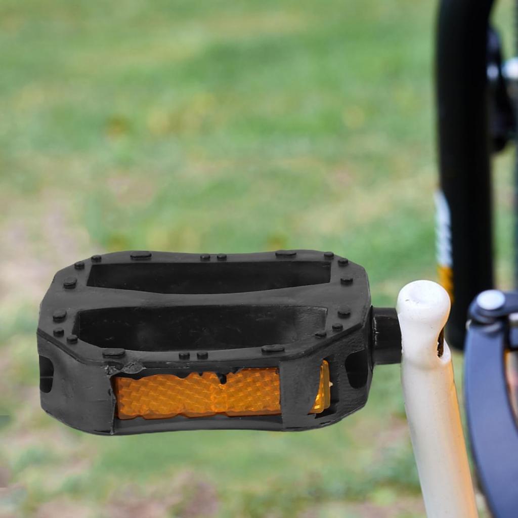 Sosoport Children's Bicycle Pedals Made of Non-Slip Plastic, Wide Compatibility,