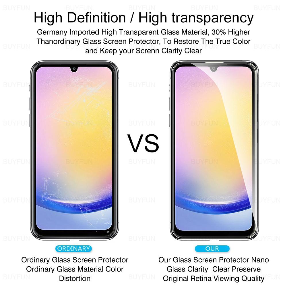 3Pcs Tempered Glass For Moto G24 Power Screen Protector G 5G G04 G04s G14 G34 G54 G64 G84 5G G75 G55 G45 G35 G15 G05 G15 G Power