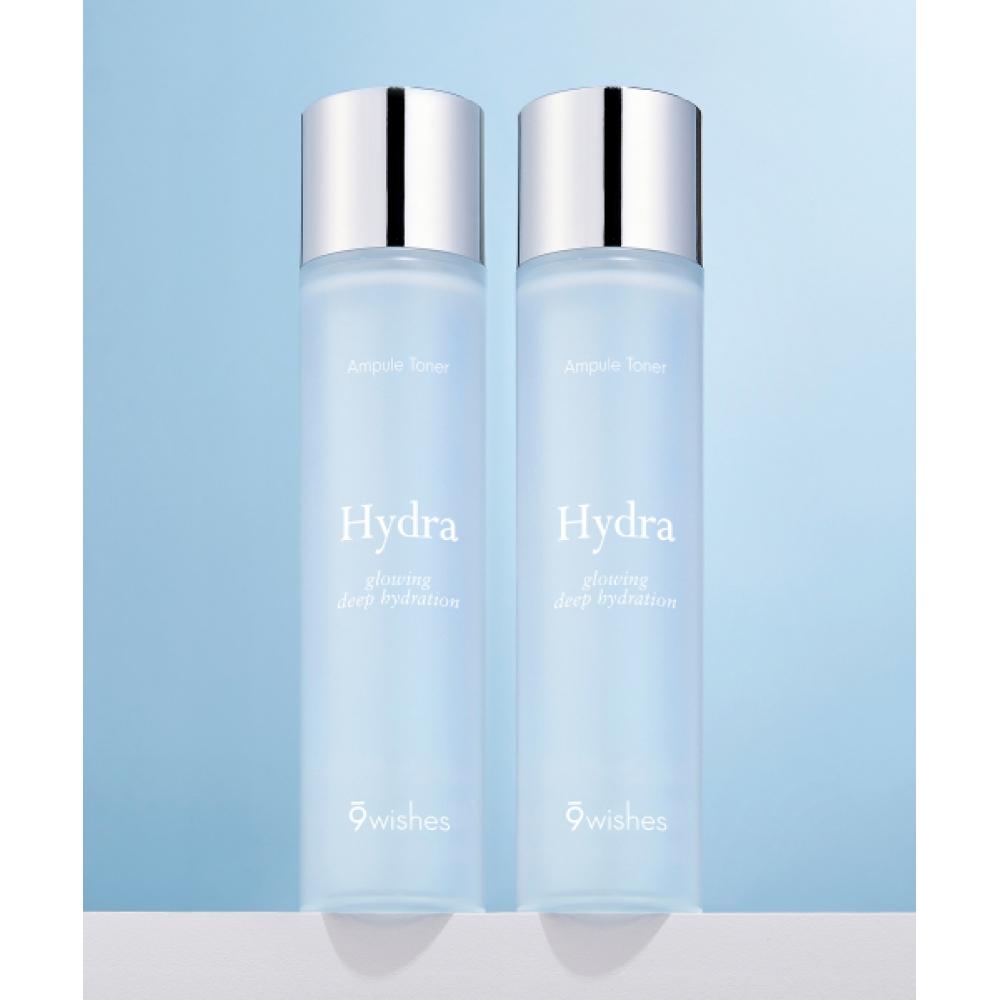 9wishes [moisture 2pack] Hydra Ampoule Toner 150ml+150ml NONE