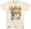 Def Leppard Pyromania Photo de Groupe T-shirt Homme Merch Groupe de Rock T-shirt Unisexe