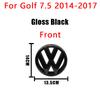 1Pcs VW 3D Car Cover Front Grille Badge Rear Trunk Emblem Decals Accessories For Volkswagen Golf 7 7.5 MK7 MK7.5 GTI R Rline GTD