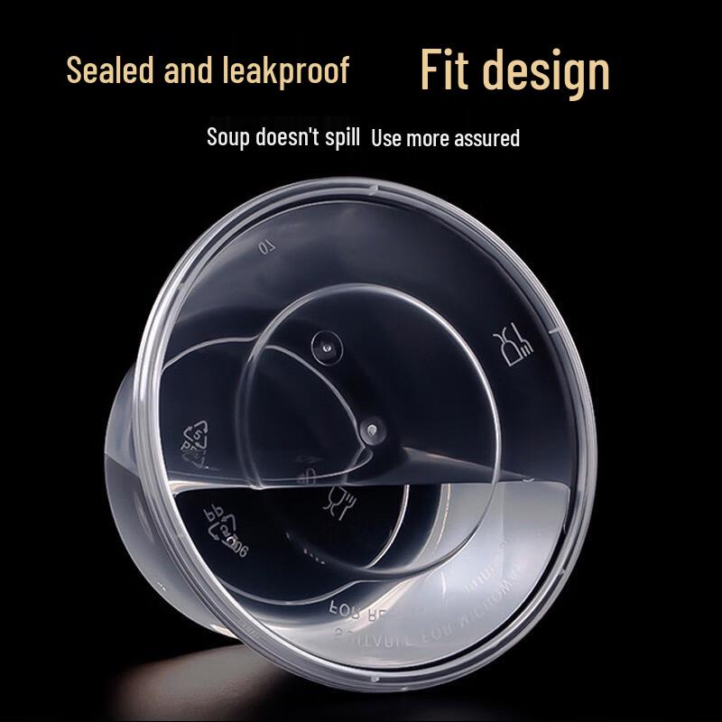 Treading Clean Disposable Transparent Food Containers