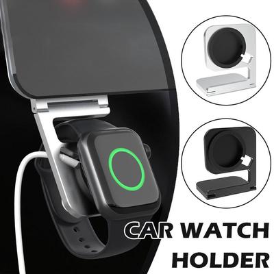 NEW 2 In 1 Magnetic Car Wireless Charger For Apple Watch IWatch 8 7 6 IPhone 15 14 13 12 Pro Max Car Fast Charging Holder M J5C6