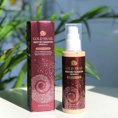 GOLD SNAIL MOISTURE FOUNDATION SPF30 PA+ , Kbeauty, Korean Cosmetics, Sample