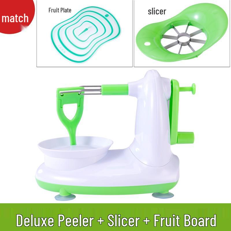 Multifunctional Hand-Cranked Kitchen Apple and Fruit Peeler