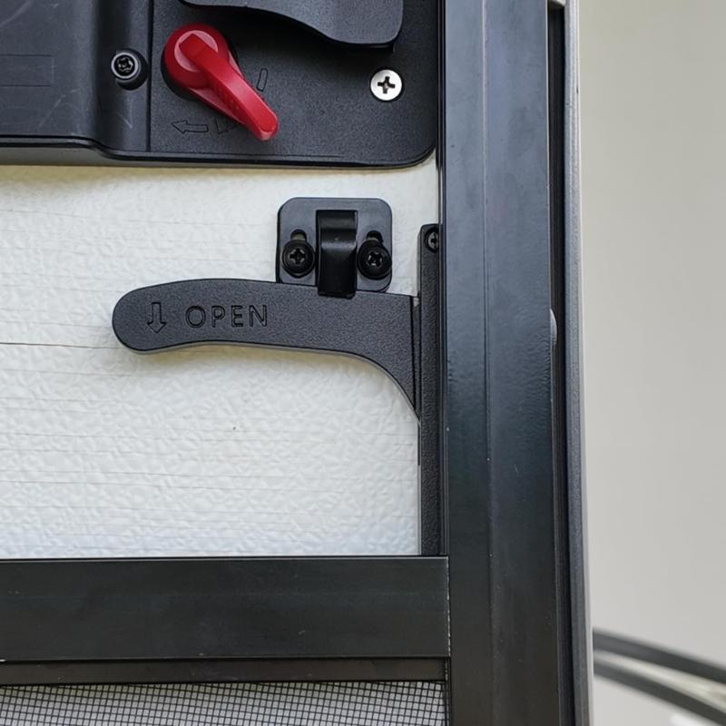 Replacement Door Lock Cover & Screen Handle Set Resistant to Scratches & UV Rays Suitable for Long Lasting Protection