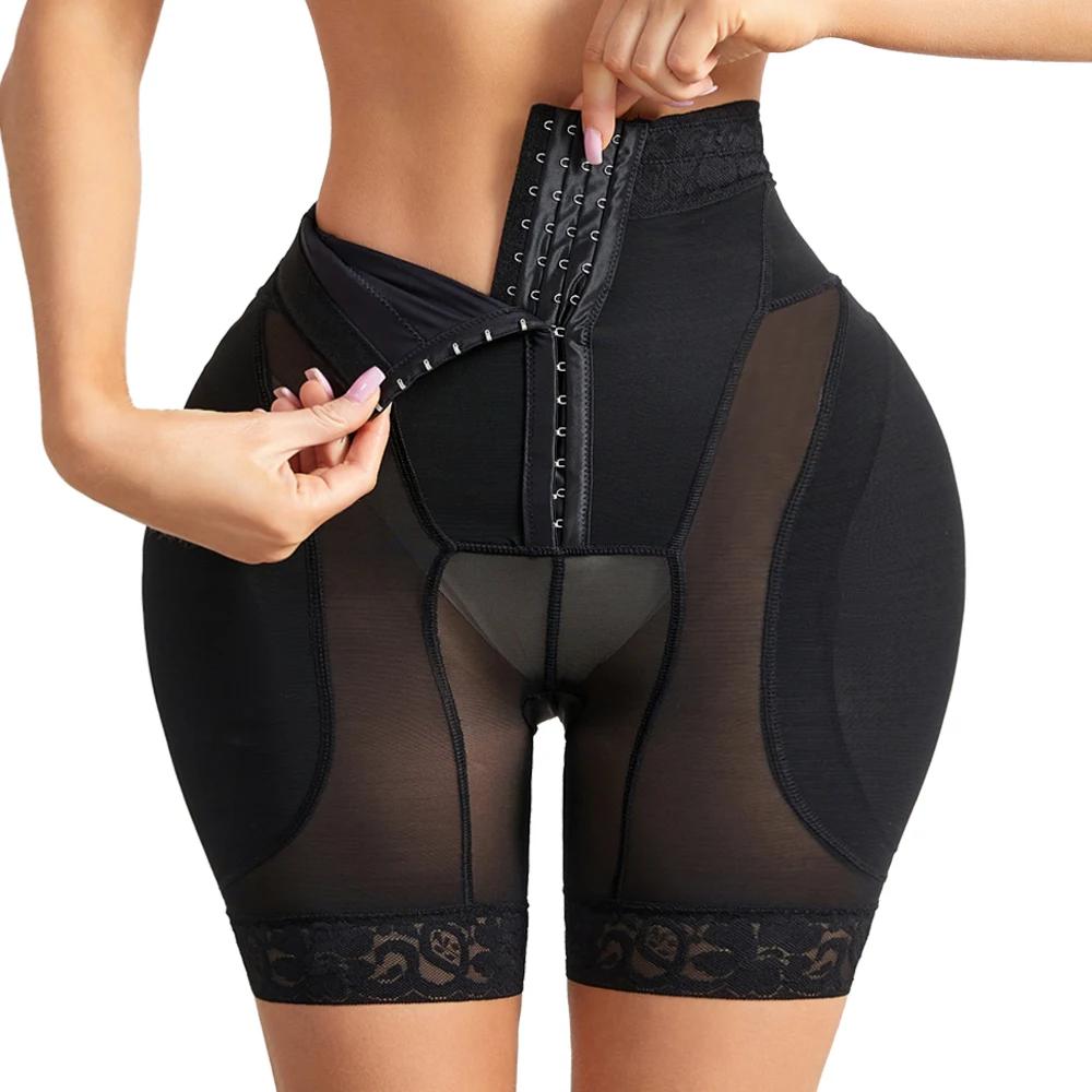 Women High Waist Hip Pad Shaper Panties Padded Hip Enhancer Shapewear Shorts Breathable Butt Lifting Body Shaper Push Up Panties