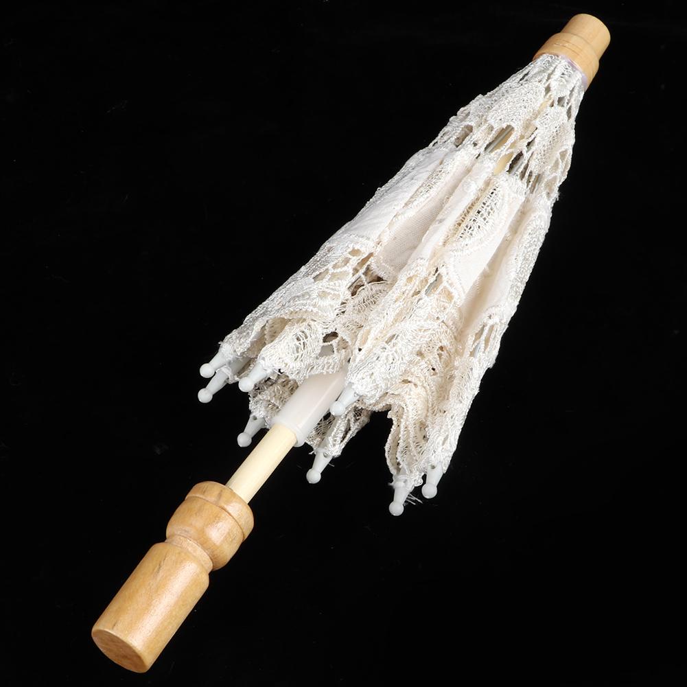 

Butiful Craft Umbrella Small Size Stage Performance Lace Umbrella Wedding Decoration