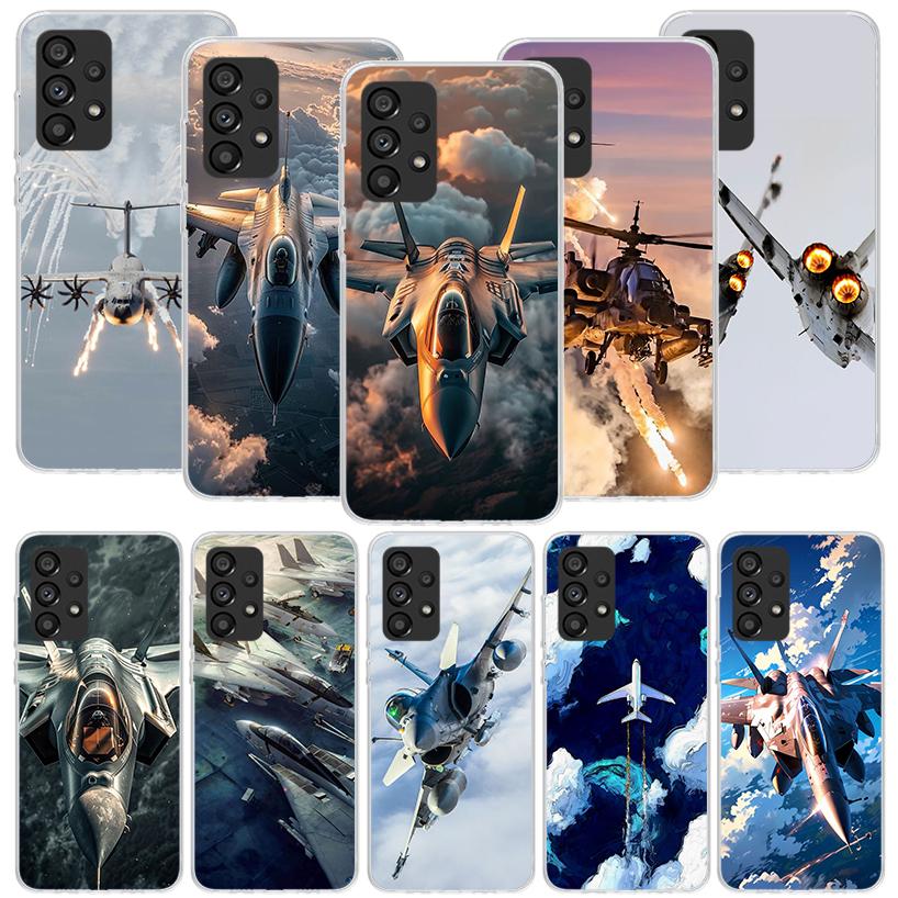 Aircraft Airplane Cool Phone Case for Samsung Galaxy A17 A16 A15 A14 A13 A57 A56 A55 A54 A53 A37 A36 A35 A34 A33 A26 A25 A24 A23