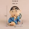 Crayon Shin Chan Anime Figures Characters Animation Desktop Bedroom Car Decoration Plaything Accessories Series Toys Birthday  Gifts Toy