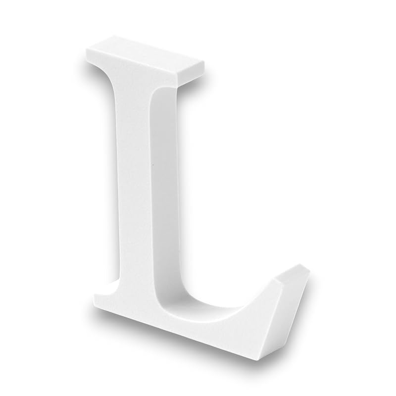 

No-brand product multicolor alphabet letter white L
