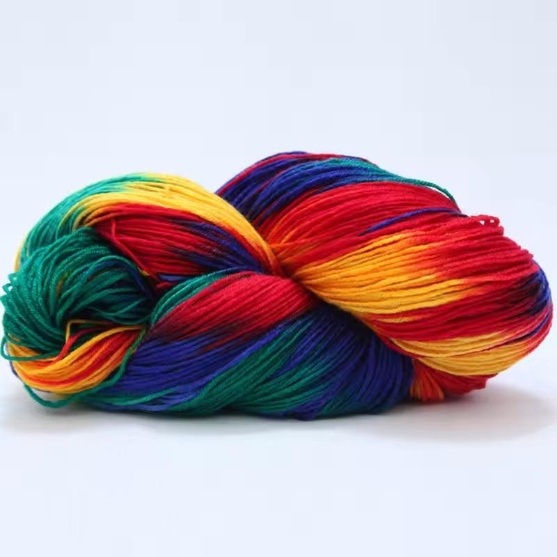 50g/ball Gradient Color Woven Crochet Hook Warm Acrylic Wool DIY Hand Woven Crochet Scarf Thread Scarf Supplies