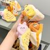 Food Plush Delightful Party Keychain Wallets Featuring Cute Pizza And Styles Animal
