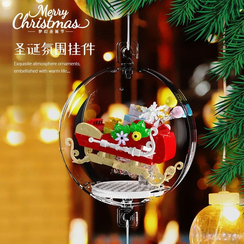 moc christmas building block Mini Building Blocks Creative Construction Educational Toys for Kids 10 to 12 years old girl gifts