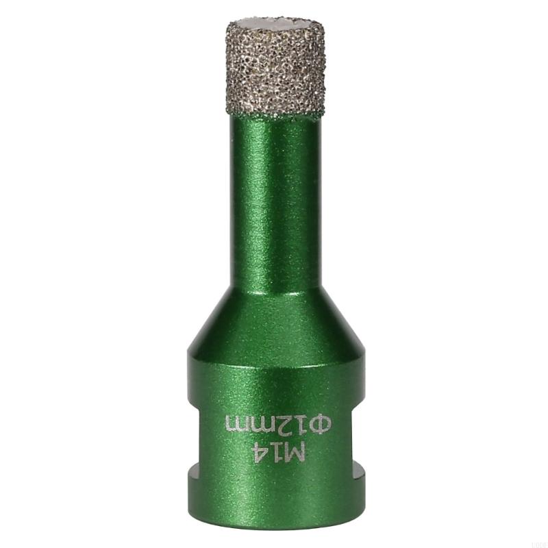   High Efficiency Threaded Teeth Brazed Hole Cutter For Tile Marble Glass 6-50mm