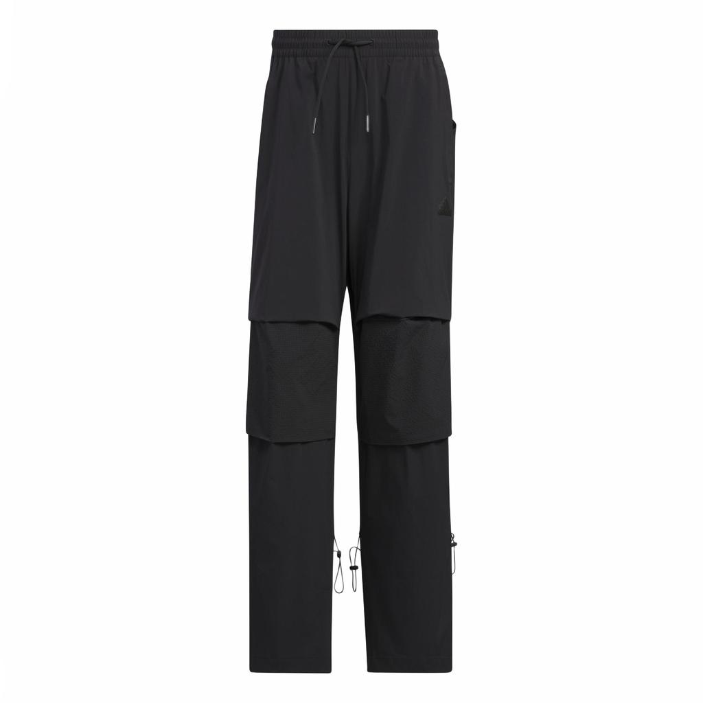 Adidas Fustl Pants 3 Solid Color Wide Leg Sports Casual Pants Men Pants Black IY8014