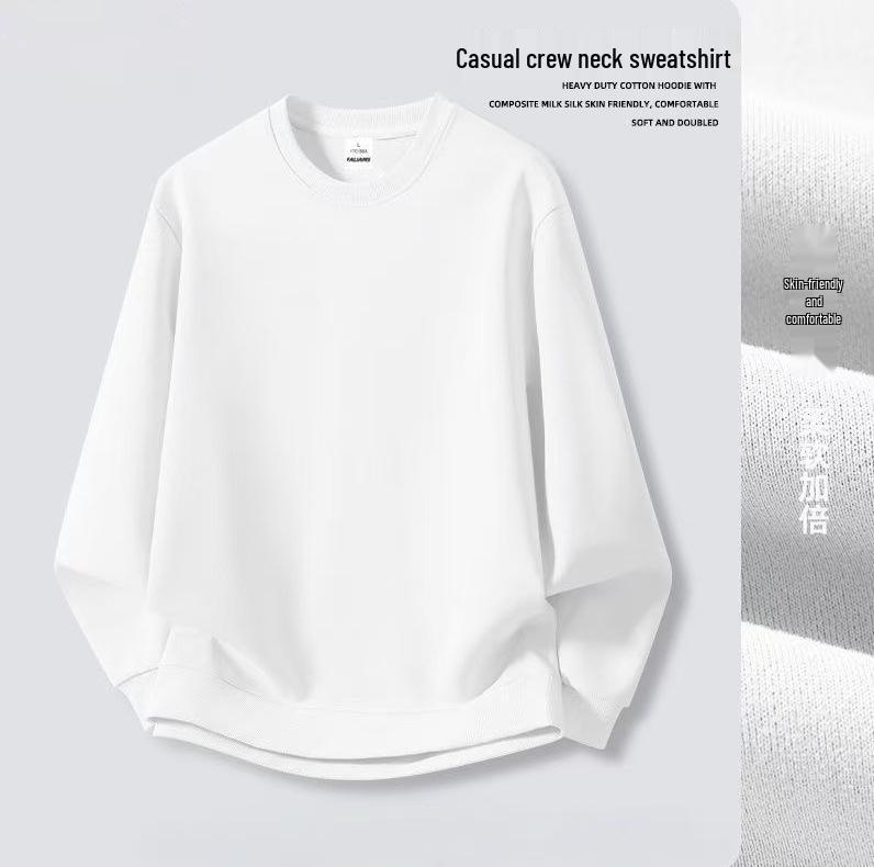 Men's Oversize Multi-color Round Neck Sweatshirt - Autumn Casual Wear
