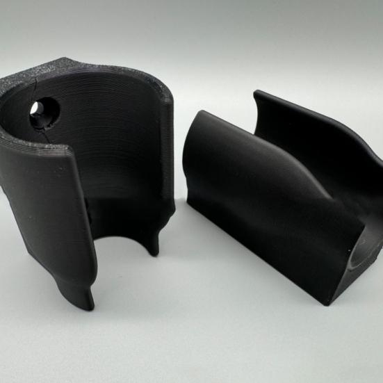 Úložný držák Odolnost proti povětrnostním vlivům 3D tištěné plasty Podpora hlavy hadice Nástěnný Stabilní Držák trysky