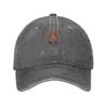 Half Life Alyx Baseball Cap Vintage Distressed Denim Snapback Hat Unisex Style Outdoor Workouts Adjustable Hats Cap