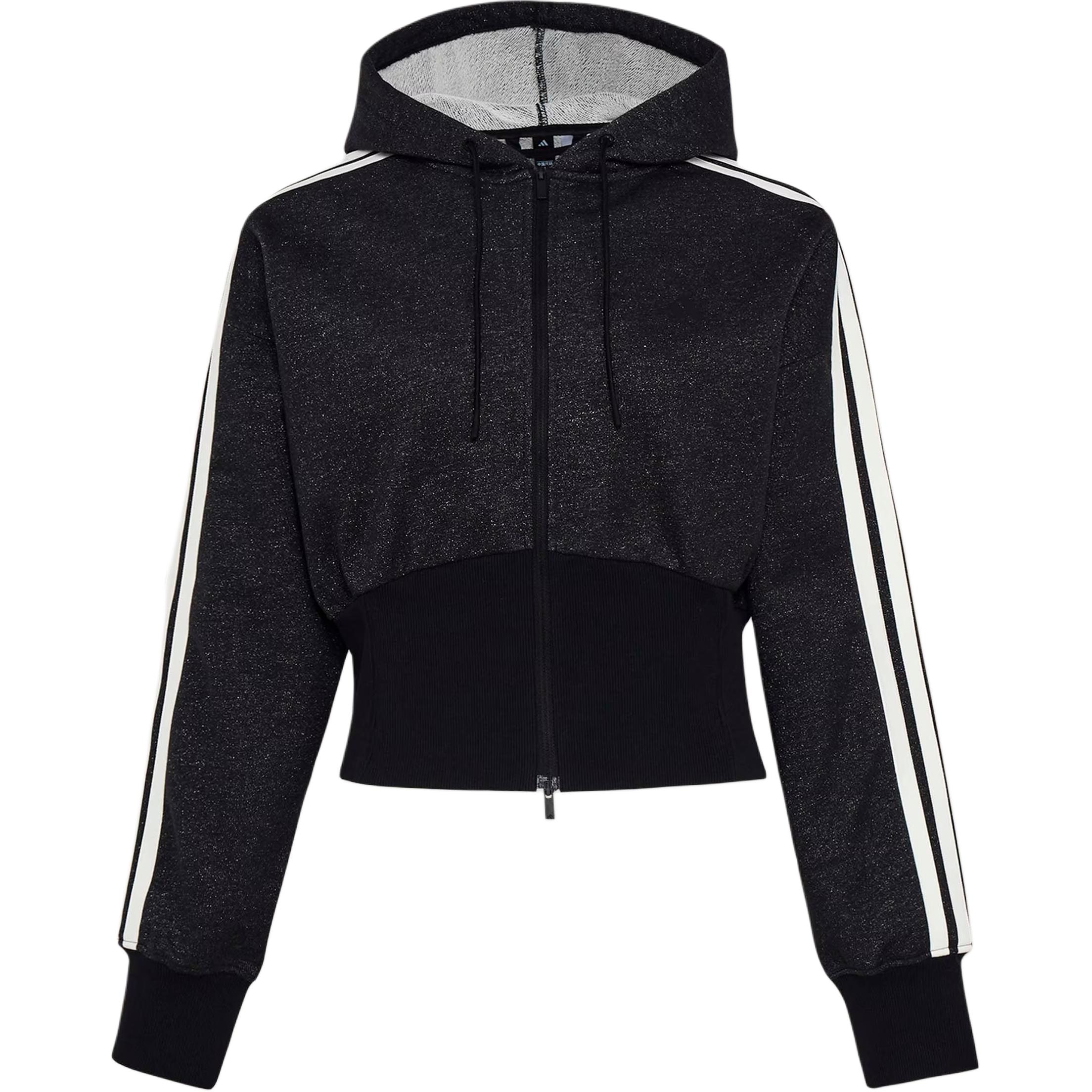 Adidas Dance Hooded Three Stripes Movement Series Outdoor Lightweight Loose Casual Hooded Sports Long Sleeve Jacket Women jackets KX8905 L