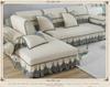 European-Style Four-Season Non-Slip Sofa Cushions - Fabric & Leather Covers