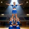 Two Piece Cheerleader Costume Set Women Pleated Skirt and Short Sleeve Crop Top Uniform Outfit for Dance Performance School Events Halloween