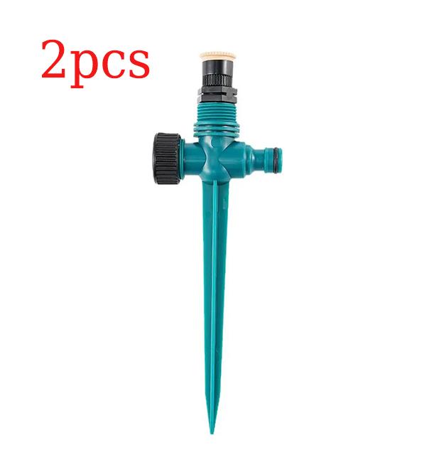 1-10pcs Garden Sprinkler 360° Rotation Irrigation Watering  Agriculture Ground Automatic Tube Adjustable Plug Buried Atomization