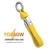 8K HD Video & 240W Fast Charging Keychain Cable with 40Gbps High-Speed Transmission